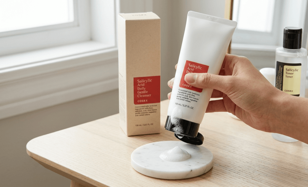 cosrx salicylic acid daily gentle cleanser reviews